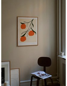 Poster 30x40 cm Orange – Anna Mörner – The Poster Club