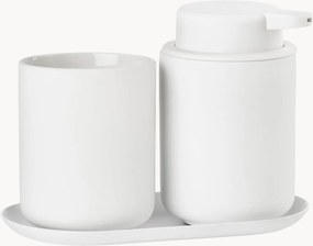 Set di 3 accessori da bagno in gres Ume