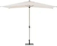 Ombrellone palo centrale 3x2 m Loompa bianco