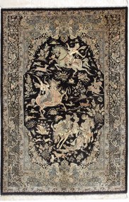 Ghom Tappeto persiano 200 x 140 (Iran) Annodato A Mano