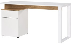 Tavolo da lavoro con piano bianco 61x140 cm Hasselt - Germania