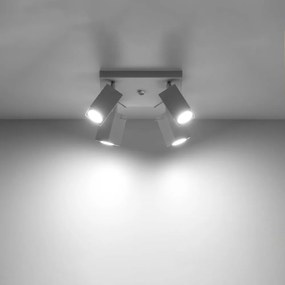 Faretto bianco 25x25 cm Toscana - Nice Lamps