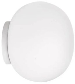 Glo-Ball Mini C/W Applique da Parete/Plafoniera (Mirror Mounting) White - Flos