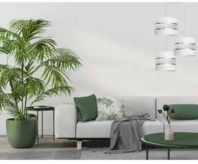 Lampadario su filo HELEN 3xE27/15W/230V bianco