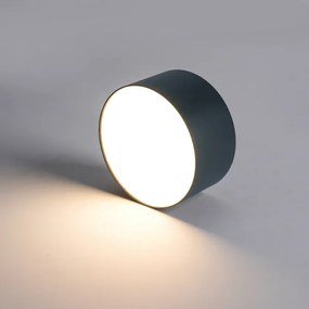Brilagi - Plafoniera LED da soffitto per bagno FORIS LED/9W/230V Ø 9 cm antracite IP44