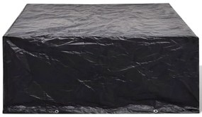 Coperture arredi giardino 2 pz 10 occhielli 260x260x90 cm