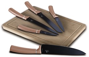 Set 5 coltelli cucina manico rose gold Berlinger Haus