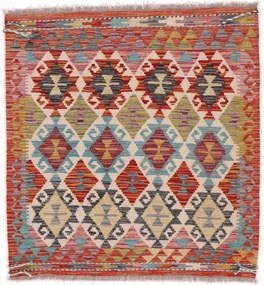 Kilim Tappeto orientale 100x100 (Afghanistan) Tessuto A Mano