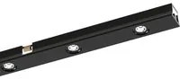 Illuminazione A Binario Contemporanea Stick Alluminio Nero Led 6W 3000K Ip20