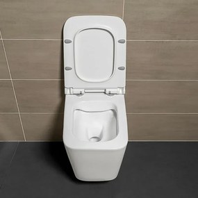 Sanitari sospesi Rimless serie Malaga completo di sedile rallenty