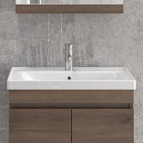 Mobile bagno sospeso da 65cm con lavabo incasso SV-65A - KAMALU