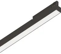 Proiettore Lineare Display Metallo Nero Led 40W 4000K Luce Naturale