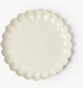 Set di 4 piatti piani a forma di fiore Sabina