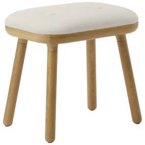 Sgabello bianco/di colore naturale Paff Tall – UMAGE