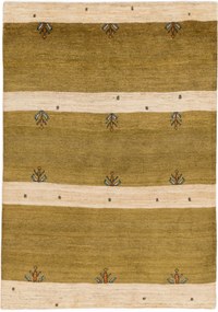 Gabbeh Tappeto 150x220 Marrone (Iran) Annodato A Mano
