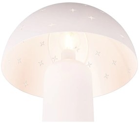 Lampada da tavolo bianca (altezza 32,5 cm) Seta - Trio