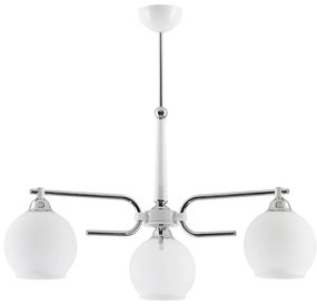 Jupiter 1398 - AX 3 B - Lampadario a sospensione con supporto rigido AXEL 3xE27/60W/230V