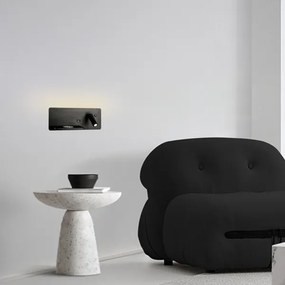 Immax 08288L-LED Applique con ripiano, USB e ricarica wireless LED/3W/230V + LED/3W