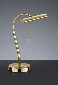 Lampada tavolo acciaio flessibile curtis  579790108 ottone