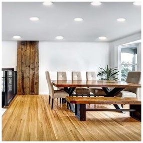 Solight WD144 - Lampada da incasso a LED 24W/230V 3000/4000/6000K Ø 30 cm, bianco