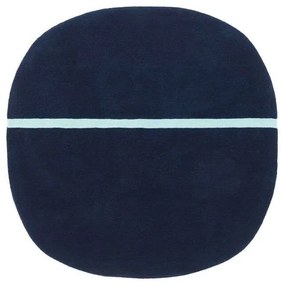 Normann Copenhagen - Oona Rug 140x140 Blue Normann Copenhagen