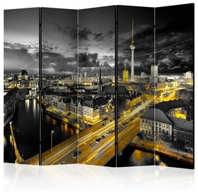 Paravento  Berlin at night II [Room Dividers]  Colore ---, Dimensioni e Misure 225x172