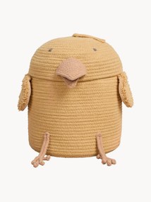 Cesto con coperchio fatto a mano Charlie the Chicken
