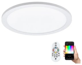 Eglo 33341 - LED RGBW dimmerabile plafoniera SARSINA-C LED/16W/230V Ø30 cm + telecomando