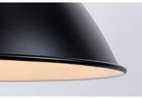 Rabalux 72013 - Lampadario a cavo WILBOUR 1xE27/60W/230V nero