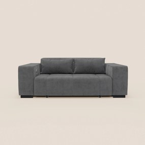 Monarch Divano con Relax Elettrico per allungamento sedute e Poggiatesta Reclinabile in tessuto morbido smacchiabile T31