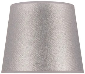 Duolla - Paralume per lampada da tavolo CLASSIC M E27 diametro 24 cm argento