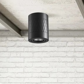 Luce Spot RUBIN 1xGU10/10W/230V nero