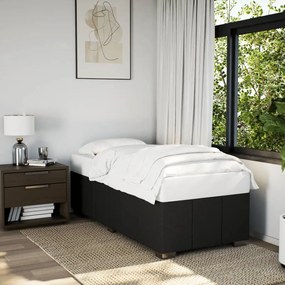 Giroletto Senza Materasso Nero 90x200 Cm İn Tessuto /