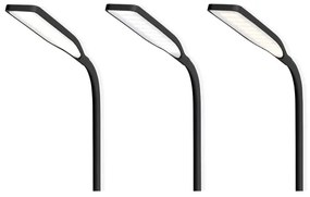 Nedis LTLGQ4M2BK - Lampada dimmerabile con ricarica wireless Qi LED/5,5W/230V 2700-6500K