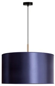 Duolla - Lampadario a sospensione con filo CANNES 1xE27/15W/230V diametro 45 cm blu/rame