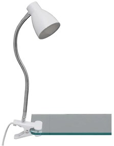 Briloner 2615-016P - Lampada con morsetto LED GRIP LED/2,5W/230V bianco