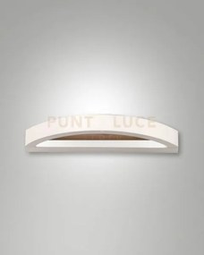 Cordoba applique bianca a led 3000k - 12w - 1300 lm l.29,5cm in met...