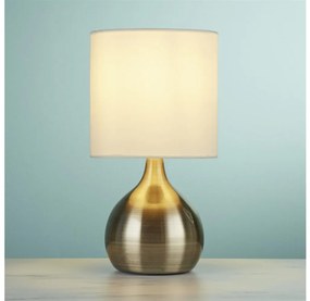 Searchlight EU3923AB - Lampada da tavolo TOUCH 1xE14/40W/230V