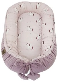 EKO - Cesto per bambini in cotone UNICORN 90x60 cm