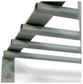 Attaccapanni da parete verde polveroso in metallo con scaffale 100 cm Rex – Spinder Design