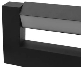 Applique a LED da esterno 2xLED/4W/230V IP54 30 cm nero