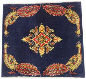 Kashan Tappeto persiano 100x90 (Iran)