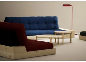 Divano letto in lino grigio e beige 196 cm Base - Karup Design