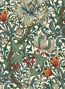 House of Hackney Carta da parati Golden Lily - Ecru
