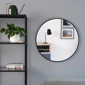 Baltica Design - Specchio LED retroilluminato BRIGHT 15W/230V 4500K Ø 50 cm IP65 nero