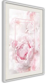 Poster  Floral Dreams  Cornice Quadri Cornice nera con pass-partout, Larghezza x Altezza Home decor 40x60