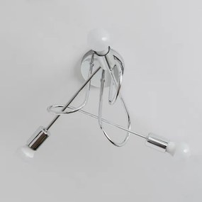 Plafoniera OXFORD 3xE27/15W/230V cromo lucido