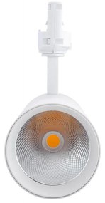 Faro LED 42W per Binario Trifase 38° + 60° Bianco PHILIPS Xitanium CRI92 Colore Bianco Freddo 6.000K
