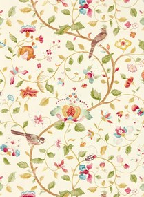 Sanderson Tapete Arils Garden - Olive/ Mulberry