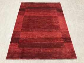 Loribaft Tappeto persiano 150 x 200 Rosso (Iran) Annodato A Mano